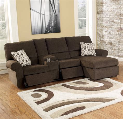 small sectionals with recliners